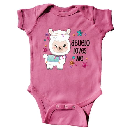 Inktastic Abuelo Loves Me- cute and happy llama Gift Baby Boy or Baby Girl Bodysuit
Inktastic Abuelo Loves Me- cute and happy llama Gift Baby Boy or Baby Girl Bodysuit