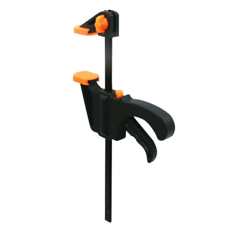 One-Handed Mini Bar Clamp F Clamp 10-Inch Light Duty Steel Body Clutch Style Economy Easy to Use Woodworking Clamps (Black)
One-Handed Mini Bar Clamp F Clamp 10-Inch Light Duty Steel Body Clutch Style Economy Easy to Use Woodworking Clamps (Black)