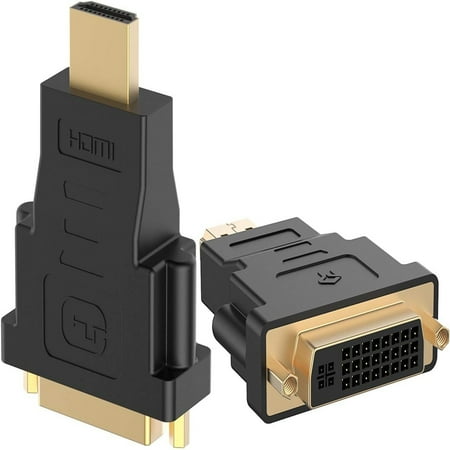 SHZHLAIFUZB Convenient and Versatile Black Male to Female DVI Adapter 2-Pack - Enhance Connectivity for Your Electronics - High Quality Long-lasting Performance - Compatible with Various
SHZHLAIFUZB Convenient and Versatile Black Male to Female DVI Adapter 2-Pack - Enhance Connectivity for Your Electronics - High Quality Long-lasting Performance - Compatible with Various