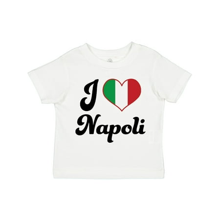 Inktastic I Heart Napoli Gift Toddler Boy or Toddler Girl T-Shirt