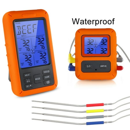 Feiruifan Wireless Electronic Digital Backlight Food Cooking BBQ Meat Grill Thermometer
Feiruifan Wireless Electronic Digital Backlight Food Cooking BBQ Meat Grill Thermometer