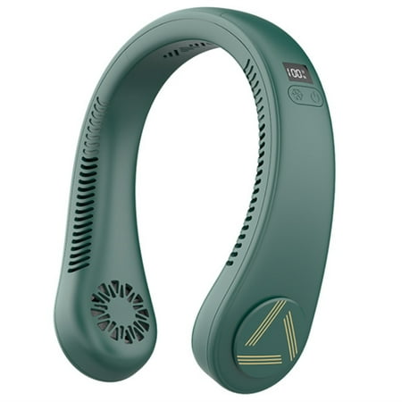 Portable Neck Fan Personal Mini Cooler Hanging Fan Hand Free Bladeless Fan 3 Speed Battery Operated Silent Fan Green
Portable Neck Fan Personal Mini Cooler Hanging Fan Hand Free Bladeless Fan 3 Speed Battery Operated Silent Fan Green