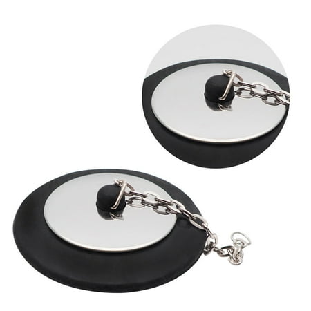 Rubber Choke Bathtub Drain Stopper with Chain Bath Plug Drain Tub Stopper for Home and Hotel (Style A)
Rubber Choke Bathtub Drain Stopper with Chain Bath Plug Drain Tub Stopper for Home and Hotel (Style A)