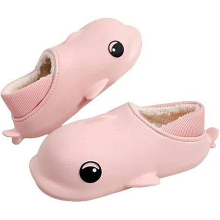 PIKADINGNIS Women Men Fluffy Fur Lining Trendy Whale House Shoes Waterproof Anti-skip Soft Warm Wrap Heel Slippers Indoor Outdoor
PIKADINGNIS Women Men Fluffy Fur Lining Trendy Whale House Shoes Waterproof Anti-skip Soft Warm Wrap Heel Slippers Indoor Outdoor