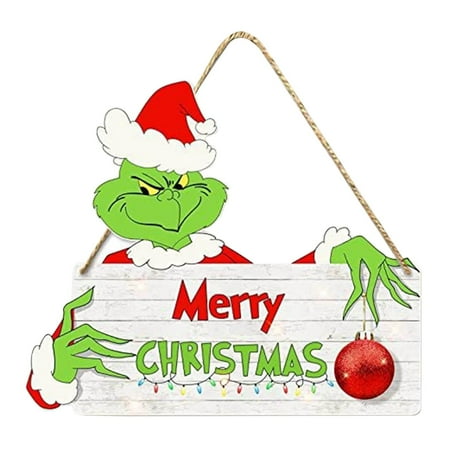 BUYHO Christmas Decorations Clearance Outdoor Christmas Decorations Hanging Signs Door Sign For Holiday Decor Merry Xmas Themed Party Supplies Yard Porch Wall Window Kid’s Room Decoration
BUYHO Christmas Decorations Clearance Outdoor Christmas Decorations Hanging Signs Door Sign For Holiday Decor Merry Xmas Themed Party Supplies Yard Porch Wall Window Kid’s Room Decoration