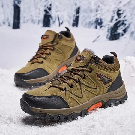 Men‘s Snow Boots Warm Lined Comfortable Ankle Boots Walking Sneakers Plush Wear-resistant Anti-skid Shoes For Hiking Trekking Winter
Men‘s Snow Boots Warm Lined Comfortable Ankle Boots Walking Sneakers Plush Wear-resistant Anti-skid Shoes For Hiking Trekking Winter