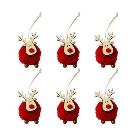 WSBDENLK Home Decor Clearance 6Pc Christmas Tree Decorations Small Accessories Fabric Christmas Deer Plush Doll Pendant Rollbacks
WSBDENLK Home Decor Clearance 6Pc Christmas Tree Decorations Small Accessories Fabric Christmas Deer Plush Doll Pendant Rollbacks