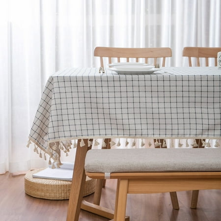 Namzi-b white checkered small fresh countryside style tablecloth household coffee table cover towel tassel lace (250 * 140cm)
Namzi-b white checkered small fresh countryside style tablecloth household coffee table cover towel tassel lace (250 * 140cm)