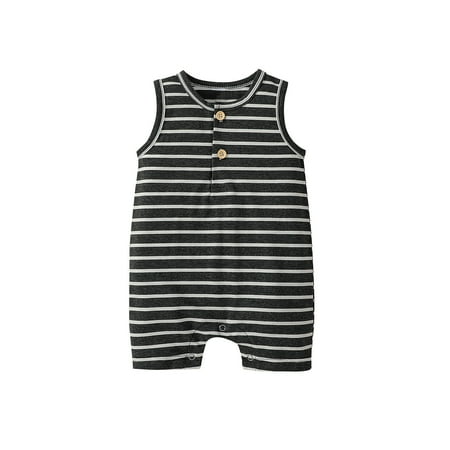 TAIAOJING Baby Girls One-piece Rompers Suspender Summer Boys Button Jumpsuit Stripe Boys &Jumpsuit Outfit 9-12 Months
TAIAOJING Baby Girls One-piece Rompers Suspender Summer Boys Button Jumpsuit Stripe Boys &Jumpsuit Outfit 9-12 Months