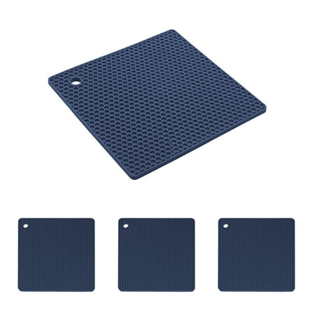 Sukalun Heat and Slip Resistant Potholders | Square Silicone Mats | Durable Kitchen Pot Holders Up to 260 Degrees Protect Table Surfaces from Hot Dishes Dishwasher Safe 1 Pack Grey
Sukalun Heat and Slip Resistant Potholders | Square Silicone Mats | Durable Kitchen Pot Holders Up to 260 Degrees Protect Table Surfaces from Hot Dishes Dishwasher Safe 1 Pack Grey