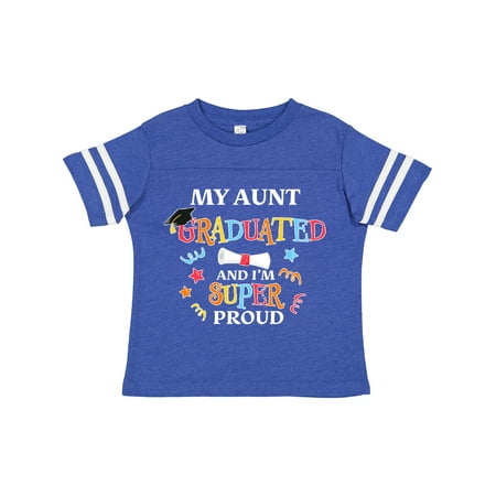 Inktastic My Aunt Graduated and I m Super Proud Gift Toddler Boy or Toddler Girl T-Shirt
Inktastic My Aunt Graduated and I m Super Proud Gift Toddler Boy or Toddler Girl T-Shirt