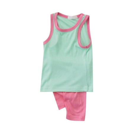TAIAOJING Baby Girl Summer Outfits Children s Model Bump Color Candy Color Thin Model Suit Vest Shorts Casual Going Out Clothes Set 6-12 Months
TAIAOJING Baby Girl Summer Outfits Children s Model Bump Color Candy Color Thin Model Suit Vest Shorts Casual Going Out Clothes Set 6-12 Months