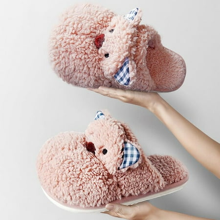 CoCopeanut Cute Cartoon Animal Shape Plush Warm Household Non-slip Cotton Women Slippers Home Boots Winter Couple Cotton Shoes Leisure Men
CoCopeanut Cute Cartoon Animal Shape Plush Warm Household Non-slip Cotton Women Slippers Home Boots Winter Couple Cotton Shoes Leisure Men