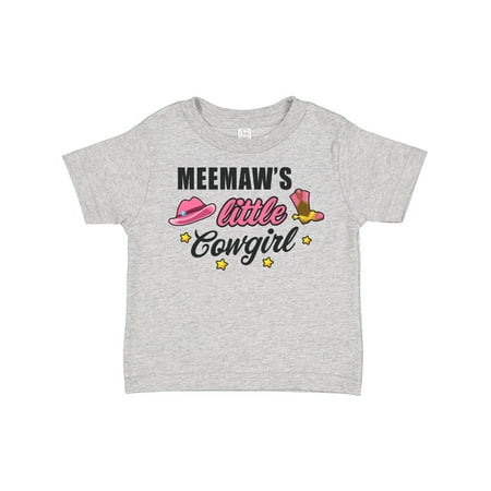 Inktastic Meemaws Little Cowgirl with Cowgirl Hat and Boots Gift Toddler Toddler Girl T-Shirt
Inktastic Meemaws Little Cowgirl with Cowgirl Hat and Boots Gift Toddler Toddler Girl T-Shirt