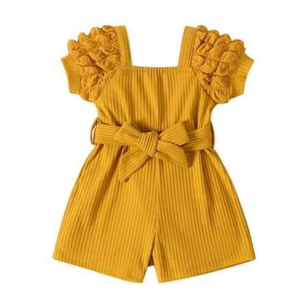 EnJoCho Cute Outfits for Toddler Toddler Girls Short Sleeve Romper Summer Bodysuits Trendy Comfort Bodysuit Outfit for Baby Girl
EnJoCho Cute Outfits for Toddler Toddler Girls Short Sleeve Romper Summer Bodysuits Trendy Comfort Bodysuit Outfit for Baby Girl
