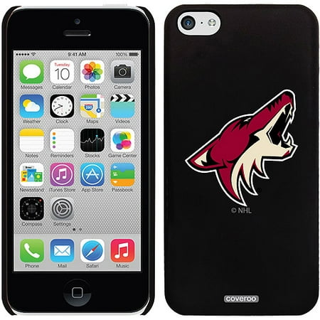 Phoenix Coyotes Primary Logo Design on iPhone 5c Thinshield Snap-On Case by Coveroo