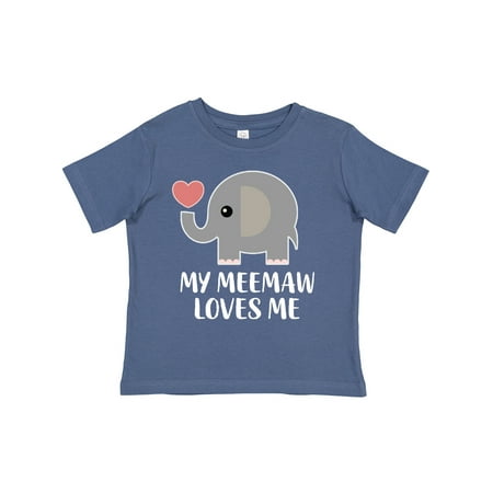 Inktastic My Meemaw Loves Me Grandson Granddaughter Gift Toddler Boy or Toddler Girl T-Shirt
Inktastic My Meemaw Loves Me Grandson Granddaughter Gift Toddler Boy or Toddler Girl T-Shirt