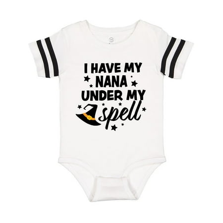 Inktastic I My Nana Under My Spell with Cute Witch Hat Gift Baby Boy or Baby Girl Bodysuit
Inktastic I My Nana Under My Spell with Cute Witch Hat Gift Baby Boy or Baby Girl Bodysuit