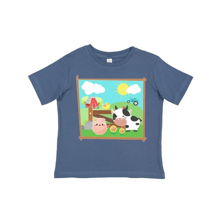 Inktastic Farm Animals with Cow Chick and Pig Gift Toddler Boy or Toddler Girl T-Shirt
Inktastic Farm Animals with Cow Chick and Pig Gift Toddler Boy or Toddler Girl T-Shirt