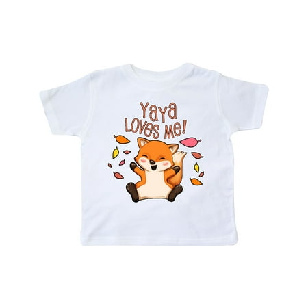 Inktastic Yaya Loves Me!- cute baby fox Gift Toddler Boy or Toddler Girl T-Shirt
Inktastic Yaya Loves Me!- cute baby fox Gift Toddler Boy or Toddler Girl T-Shirt