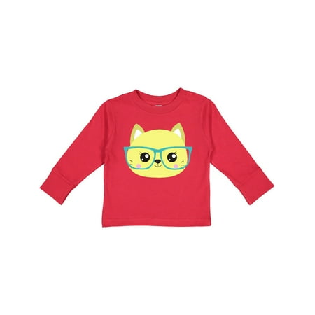 Inktastic Hipster Cat Cat With Glasses Yellow Cat Gift Toddler Boy or Toddler Girl Long Sleeve T-Shirt
Inktastic Hipster Cat Cat With Glasses Yellow Cat Gift Toddler Boy or Toddler Girl Long Sleeve T-Shirt
