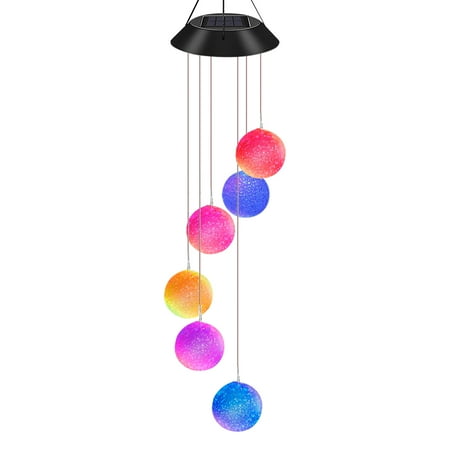 MIXFEER Solar Energy Powered Wind Chime Lamp Color-changing Ball Outdoor H-anging Light for Garden Street Home Decoration
MIXFEER Solar Energy Powered Wind Chime Lamp Color-changing Ball Outdoor H-anging Light for Garden Street Home Decoration