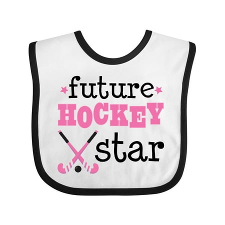 Inktastic Future Field Hockey Star Gift Baby Girl Bib
