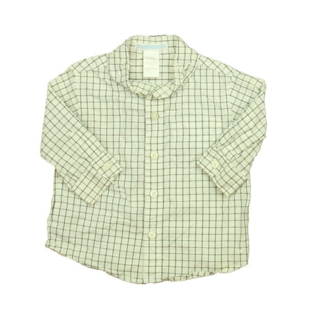 Pre-owned Janie and Jack Boys White | Black Button Down Long Sleeve size: 3-6 Months
Pre-owned Janie and Jack Boys White | Black Button Down Long Sleeve size: 3-6 Months