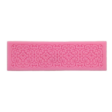 Cake Lace Molds - silicone Lace Mold for Cakes Decorating - Flower Lace Molds Fondant Cake Impression Silicone Mats Baking Lace Molds for Cake Sugar Fondant Embossed Craft Tools (Pink)
Cake Lace Molds - silicone Lace Mold for Cakes Decorating - Flower Lace Molds Fondant Cake Impression Silicone Mats Baking Lace Molds for Cake Sugar Fondant Embossed Craft Tools (Pink)