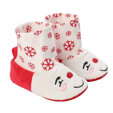Sprifallbaby Winter Snow Boots for Infant Baby Christmas Cartoon Patterned Boots Warm Baby First Walker Shoes
Sprifallbaby Winter Snow Boots for Infant Baby Christmas Cartoon Patterned Boots Warm Baby First Walker Shoes