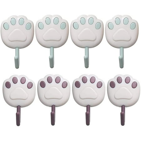 Southwit Cat Claw Personality Wall-Mounted Key Holder Storage Organization Wall Hanger Decorative Hooks for Bedroom Bathroom and Kitchen(Blue&Purple)
Southwit Cat Claw Personality Wall-Mounted Key Holder Storage Organization Wall Hanger Decorative Hooks for Bedroom Bathroom and Kitchen(Blue&Purple)