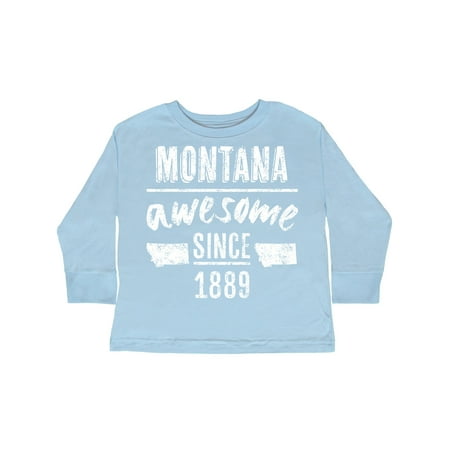 Inktastic Montana Awesome Since 1889 Gift Toddler Boy or Toddler Girl Long Sleeve T-Shirt
Inktastic Montana Awesome Since 1889 Gift Toddler Boy or Toddler Girl Long Sleeve T-Shirt