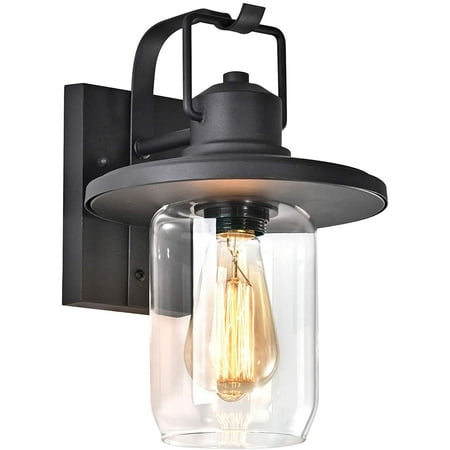 RADIANCE Goods Transitional 1 Light Textured Black Outdoor Wall Sconce 12 Height
RADIANCE Goods Transitional 1 Light Textured Black Outdoor Wall Sconce 12 Height