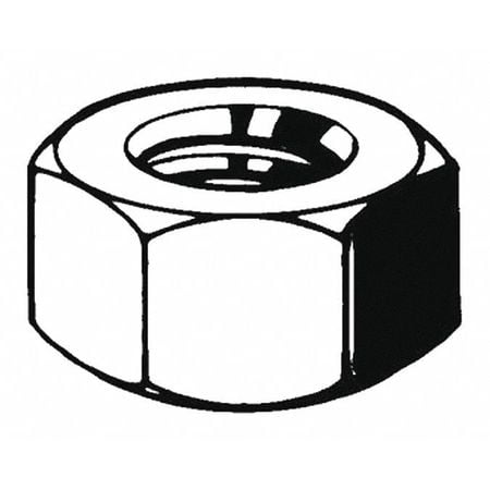Hex Nut M5-0.80 Class 8 Steel YP PK100