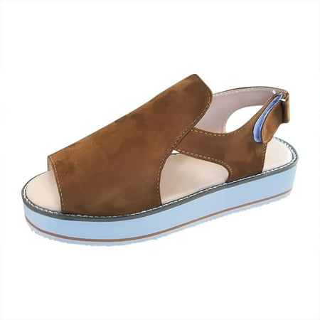 bohemian sandals for women wedge strap sandals for women size 11 women s large slope heel thick sole leisure beach hook loop fish mouth foreign trade hollow sandals 
bohemian sandals for women wedge strap sandals for women size 11 women s large slope heel thick sole leisure beach hook loop fish mouth foreign trade hollow sandals