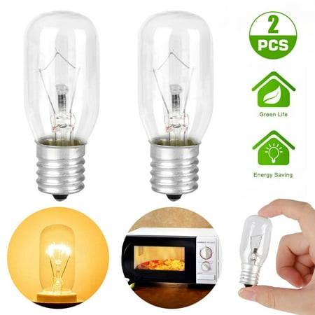 TSV 2pcs 40 Watt Appliance Light Bulb Light Bulb for Microwave E17 Base Bulb Dimmable Microwave Replacement Bulb Warm Yellow 2700K Fits for Most Ovens
TSV 2pcs 40 Watt Appliance Light Bulb Light Bulb for Microwave E17 Base Bulb Dimmable Microwave Replacement Bulb Warm Yellow 2700K Fits for Most Ovens