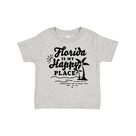 Inktastic Florida is My Happy Place with Palm Trees Gift Toddler Boy or Toddler Girl T-Shirt
Inktastic Florida is My Happy Place with Palm Trees Gift Toddler Boy or Toddler Girl T-Shirt