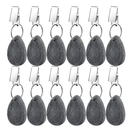Chamat 12 Pcs Tablecloth Weights Tablecloth Pendant Teardrop Shape Table Cover Weights Stone Table Weights Hangers
Chamat 12 Pcs Tablecloth Weights Tablecloth Pendant Teardrop Shape Table Cover Weights Stone Table Weights Hangers