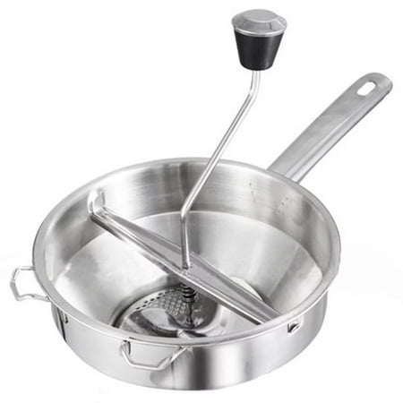 KEINXS 1pc Stainless Steel Blender Manual Potato Presser Potato Ricer for Home (Silver)
KEINXS 1pc Stainless Steel Blender Manual Potato Presser Potato Ricer for Home (Silver)