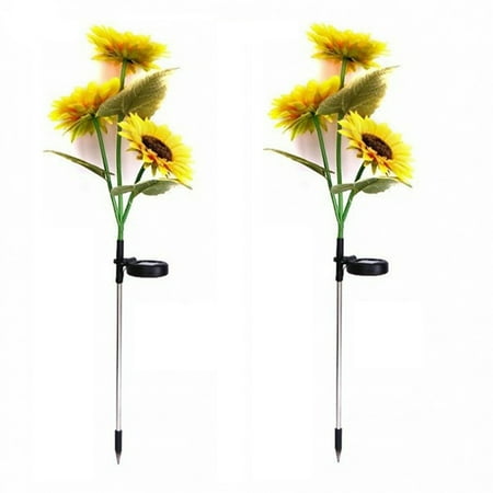 3 Head Sunflower Solar LED Outdoor Lights Waterproof Light Control Solar Powered Yard Path Garden Decoration Lawn
3 Head Sunflower Solar LED Outdoor Lights Waterproof Light Control Solar Powered Yard Path Garden Decoration Lawn