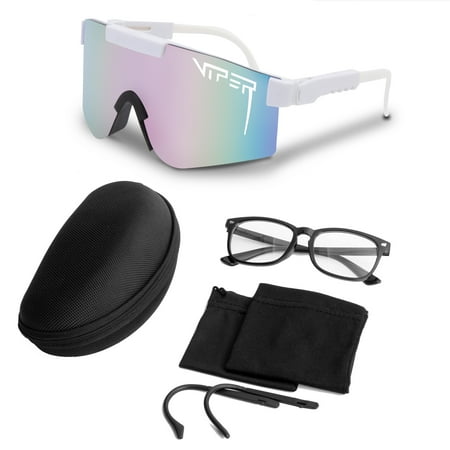 Pit Viper Sports Sunglasses for Men Women Polarized Cycling Sunglasses UV400 Anti-Glare Goggles for Running Hiking Leisure Travel(2PCS)
Pit Viper Sports Sunglasses for Men Women Polarized Cycling Sunglasses UV400 Anti-Glare Goggles for Running Hiking Leisure Travel(2PCS)