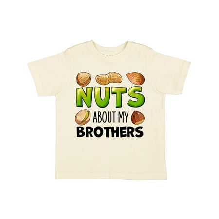 Inktastic Nuts About My Brothers Peanut Almond Pistachio Gift Toddler Boy or Toddler Girl T-Shirt
Inktastic Nuts About My Brothers Peanut Almond Pistachio Gift Toddler Boy or Toddler Girl T-Shirt