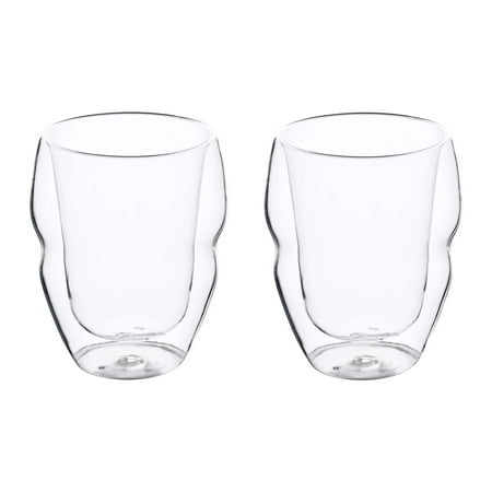 Mixology by MasterPRO - 12.85 Oz Double Wall Borosilicate Whiskey Glasses Set of 2 12.85 Ounces
Mixology by MasterPRO - 12.85 Oz Double Wall Borosilicate Whiskey Glasses Set of 2 12.85 Ounces