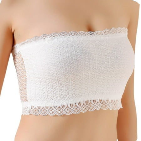 Women Girls Strapless Unpadded Bandeau Bra Hollow Out Crochet Floral Lace Underw
Women Girls Strapless Unpadded Bandeau Bra Hollow Out Crochet Floral Lace Underw