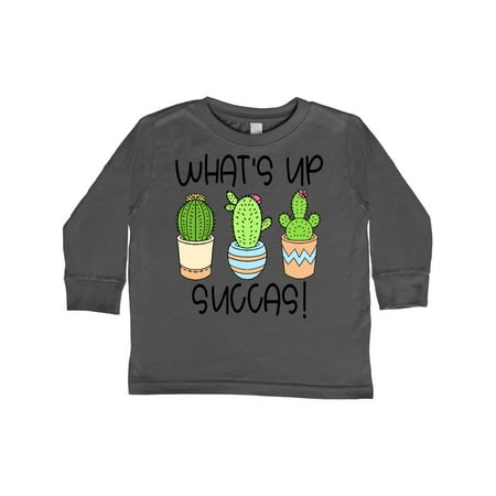 Inktastic What s Up Succas Funny Cacti Plants Gift Toddler Boy or Toddler Girl Long Sleeve T-Shirt
Inktastic What s Up Succas Funny Cacti Plants Gift Toddler Boy or Toddler Girl Long Sleeve T-Shirt