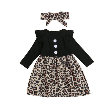Sunisery Toddler Baby Girl Fall Winter Dress Ruffle Long Sleeve Knitted Ribbed Floral Princess Outfits Black 1-2 Years
Sunisery Toddler Baby Girl Fall Winter Dress Ruffle Long Sleeve Knitted Ribbed Floral Princess Outfits Black 1-2 Years