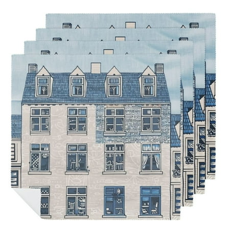 YANMS Architecture Cloth Napkins Polyester Party Dinner Decoration Washable Napkins for Farmhouse Party Dining Table Decor Set of 4 4 PCS
YANMS Architecture Cloth Napkins Polyester Party Dinner Decoration Washable Napkins for Farmhouse Party Dining Table Decor Set of 4 4 PCS