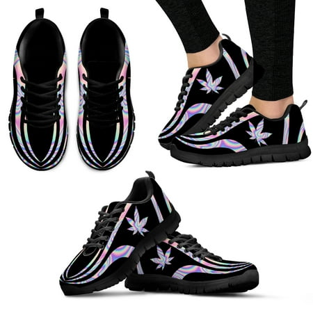 Fashion Gradient 3D Weed Leaves Print Flat Shoes for Women Lightweight Lace-up Walking Sneakers Breathable Footwear
Fashion Gradient 3D Weed Leaves Print Flat Shoes for Women Lightweight Lace-up Walking Sneakers Breathable Footwear