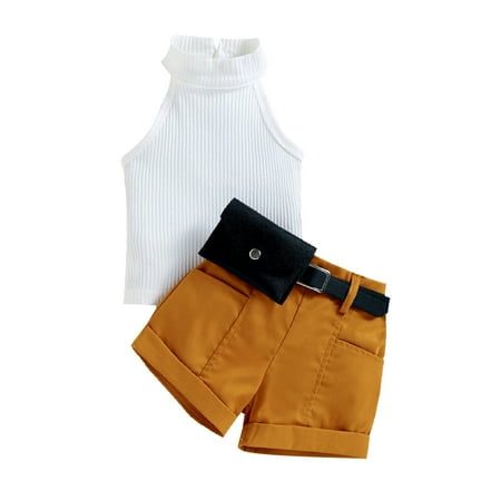 KI-8jcuD Juegos De Ropa Para Niña Summer Toddler Girls Sleeveless Ribbed Vest Tops And Shorts Belt Waist Bag Outfits Set For Baby Girls Simple Cute Outfits Baby And Blanket Staff For Baby Girl Thank
KI-8jcuD Juegos De Ropa Para Niña Summer Toddler Girls Sleeveless Ribbed Vest Tops And Shorts Belt Waist Bag Outfits Set For Baby Girls Simple Cute Outfits Baby And Blanket Staff For Baby Girl Thank
