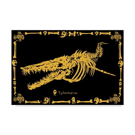 Trademark Fine Art 'Tylosaurus' Canvas Art by ALI Chris